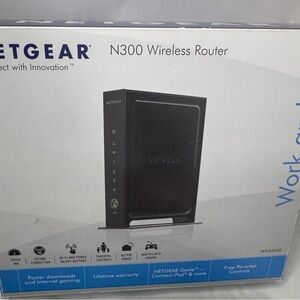 NETGEAR N300 Wireless Router - Black and Gray